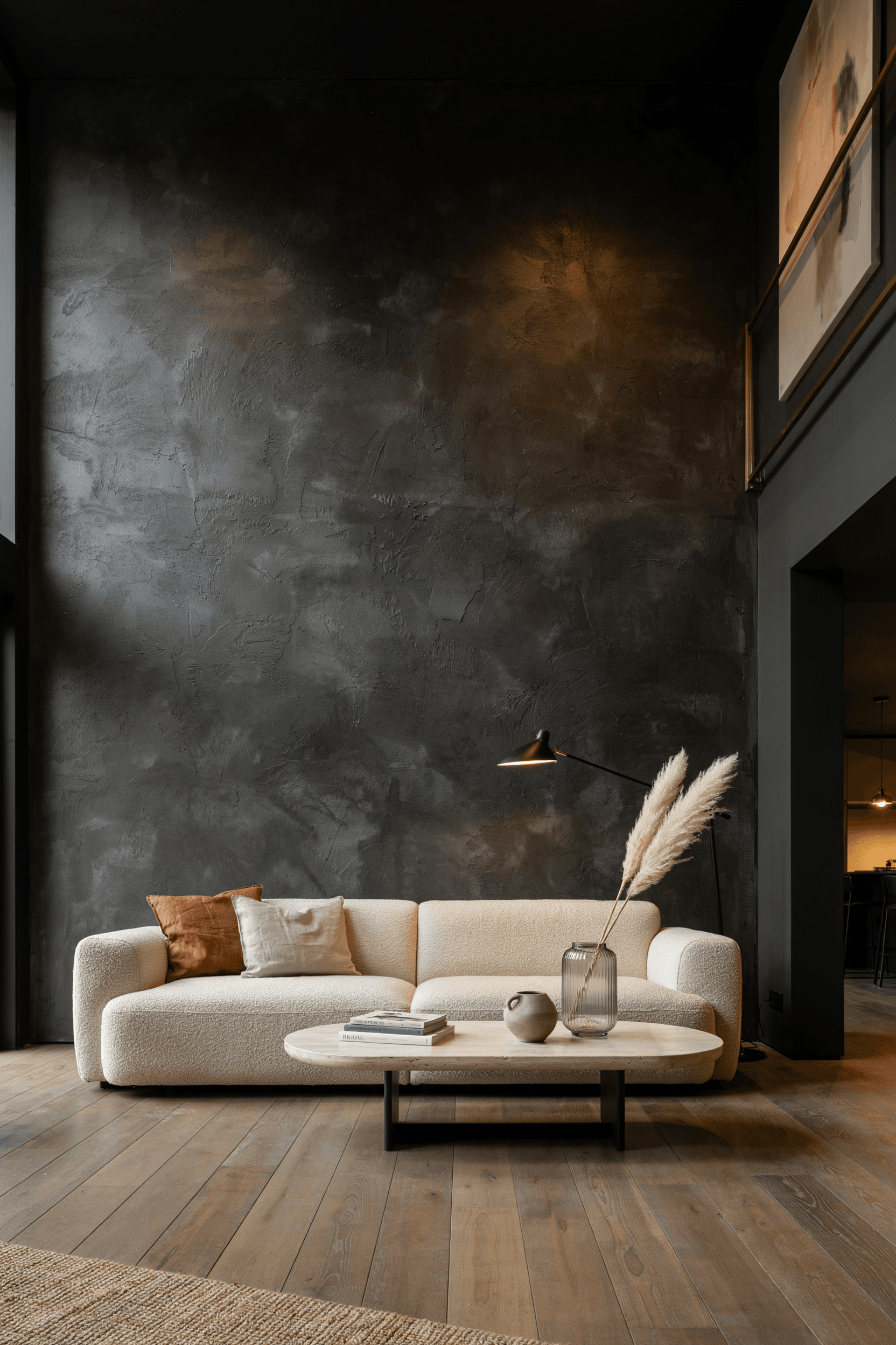21 Moody Industrial Accent Walls in Living Room Ideas