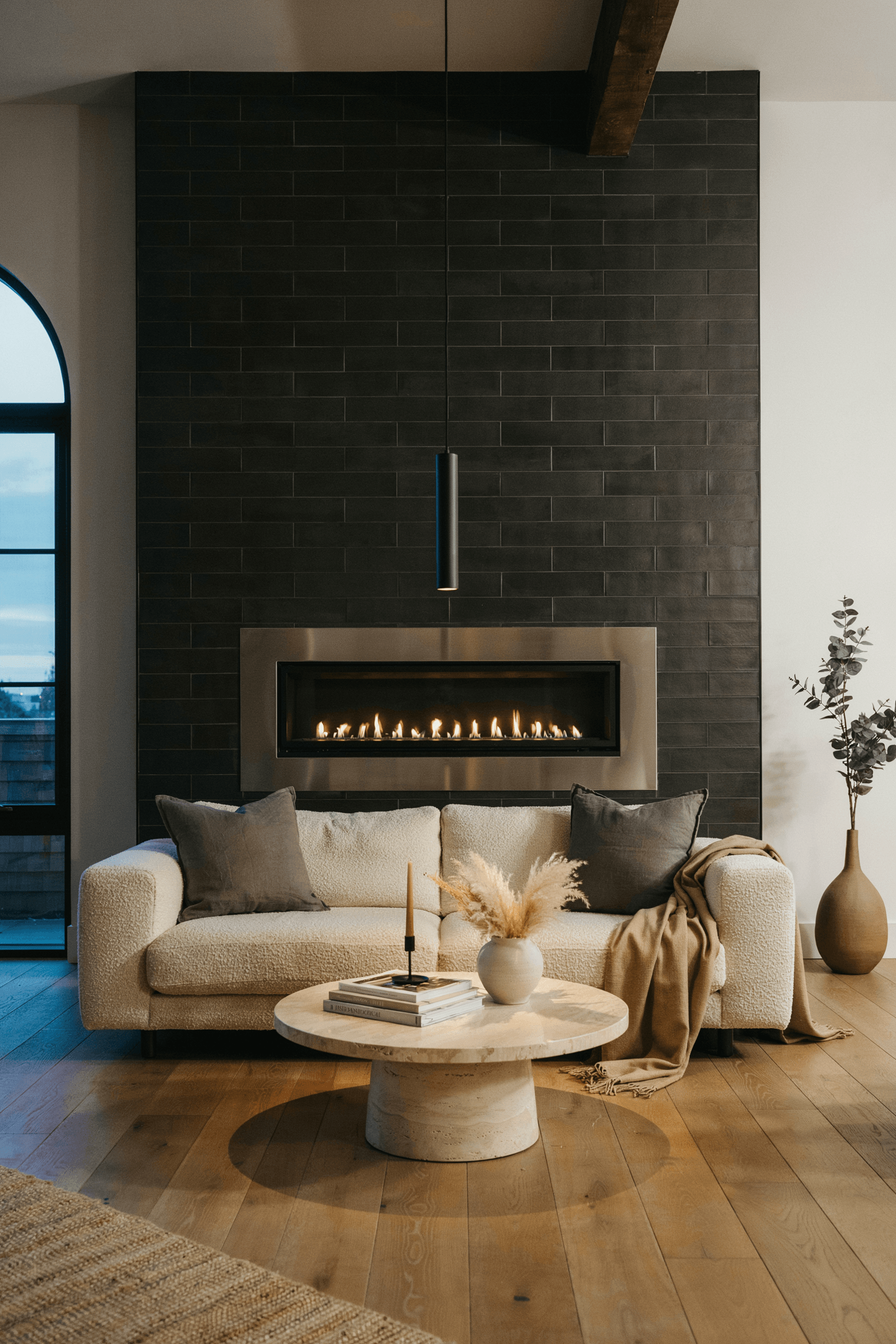 21 Moody Industrial Accent Walls in Living Room Ideas