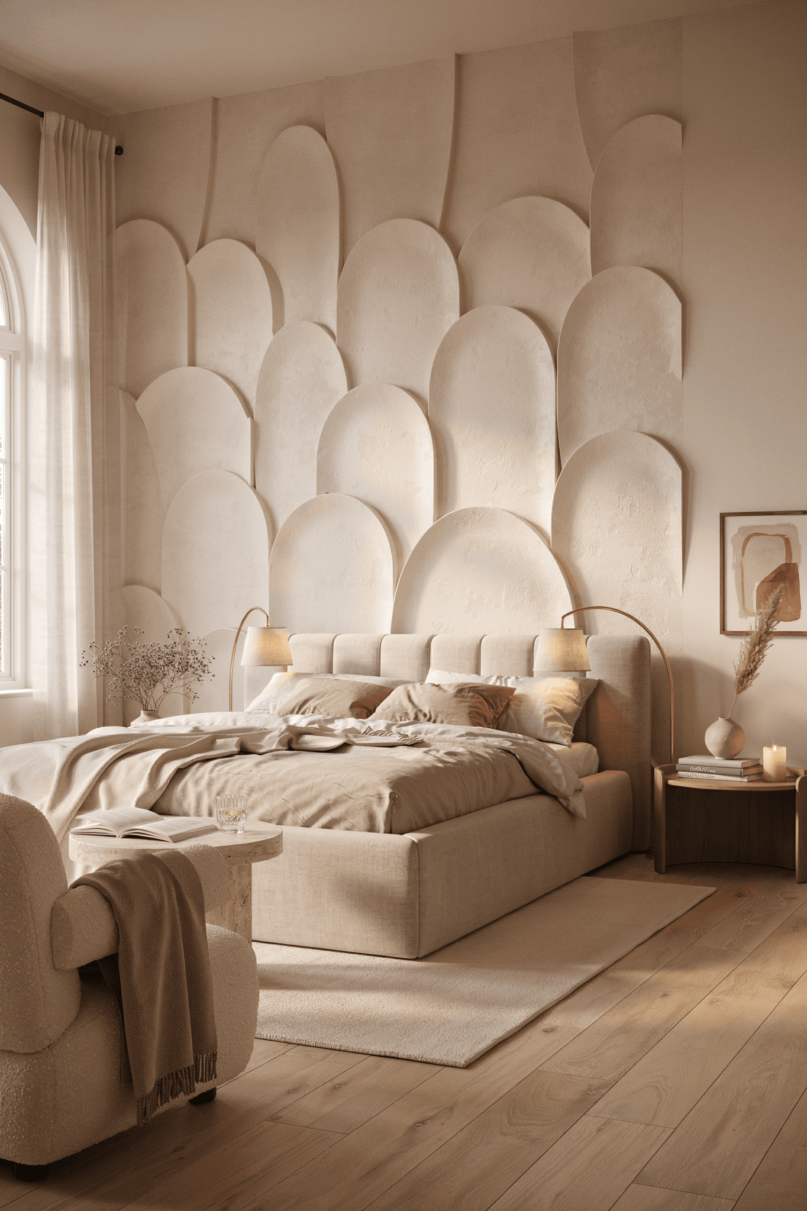 24 Romantic Wall Texture Design Ideas to Add Depth and Warmth to Any Room