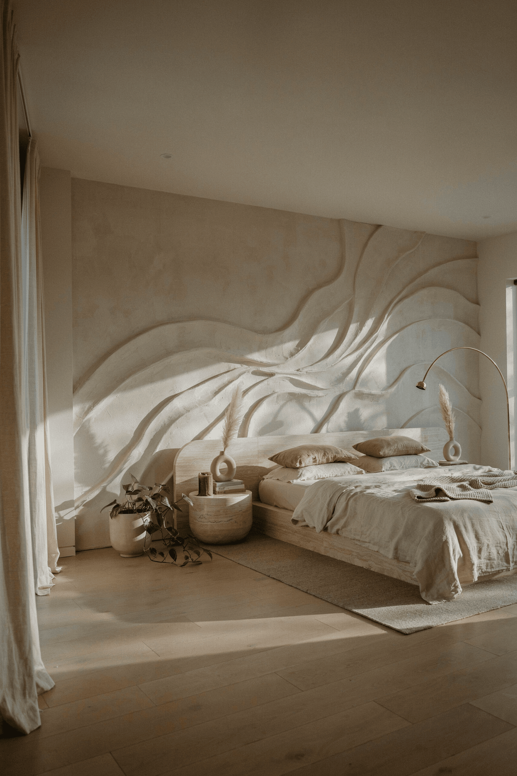 24 Romantic Wall Texture Design Ideas to Add Depth and Warmth to Any Room