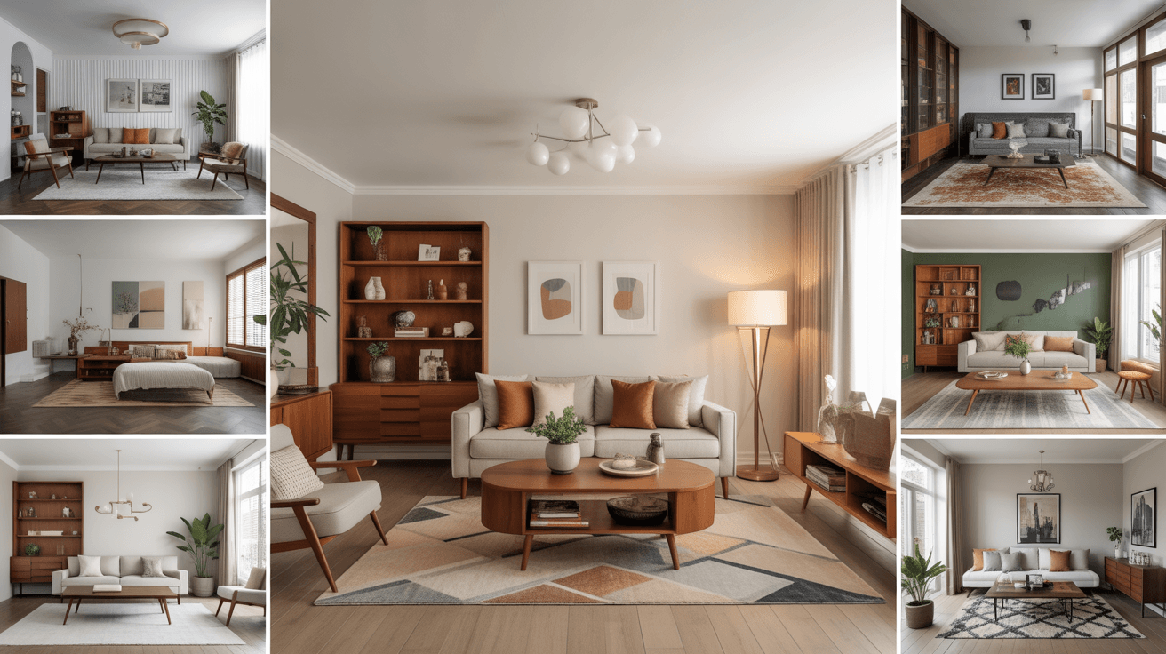 28 Gorgeous Mid Century Modern Living Room Ideas