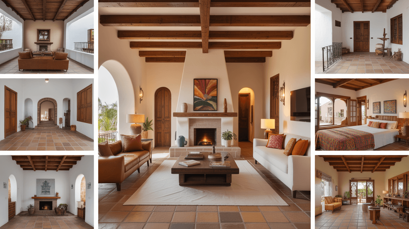 24 Stunning Hacienda Style Living Room Ideas for Warmth