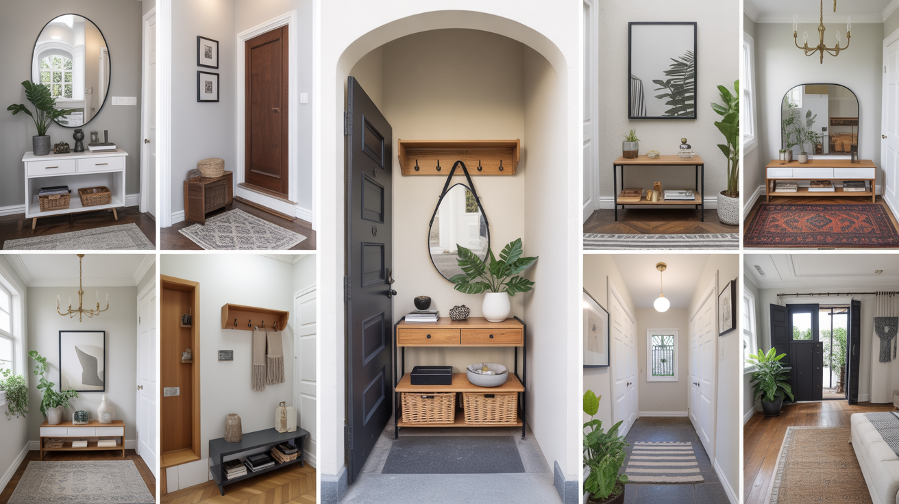 17 Small Entryway Decor Ideas for Stylish Tiny Spaces