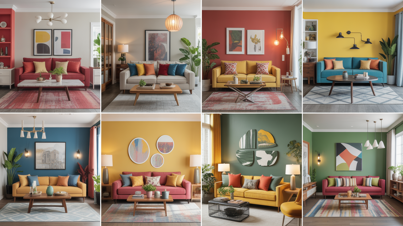 25 Colorful Living Room Ideas That Pop with Personality