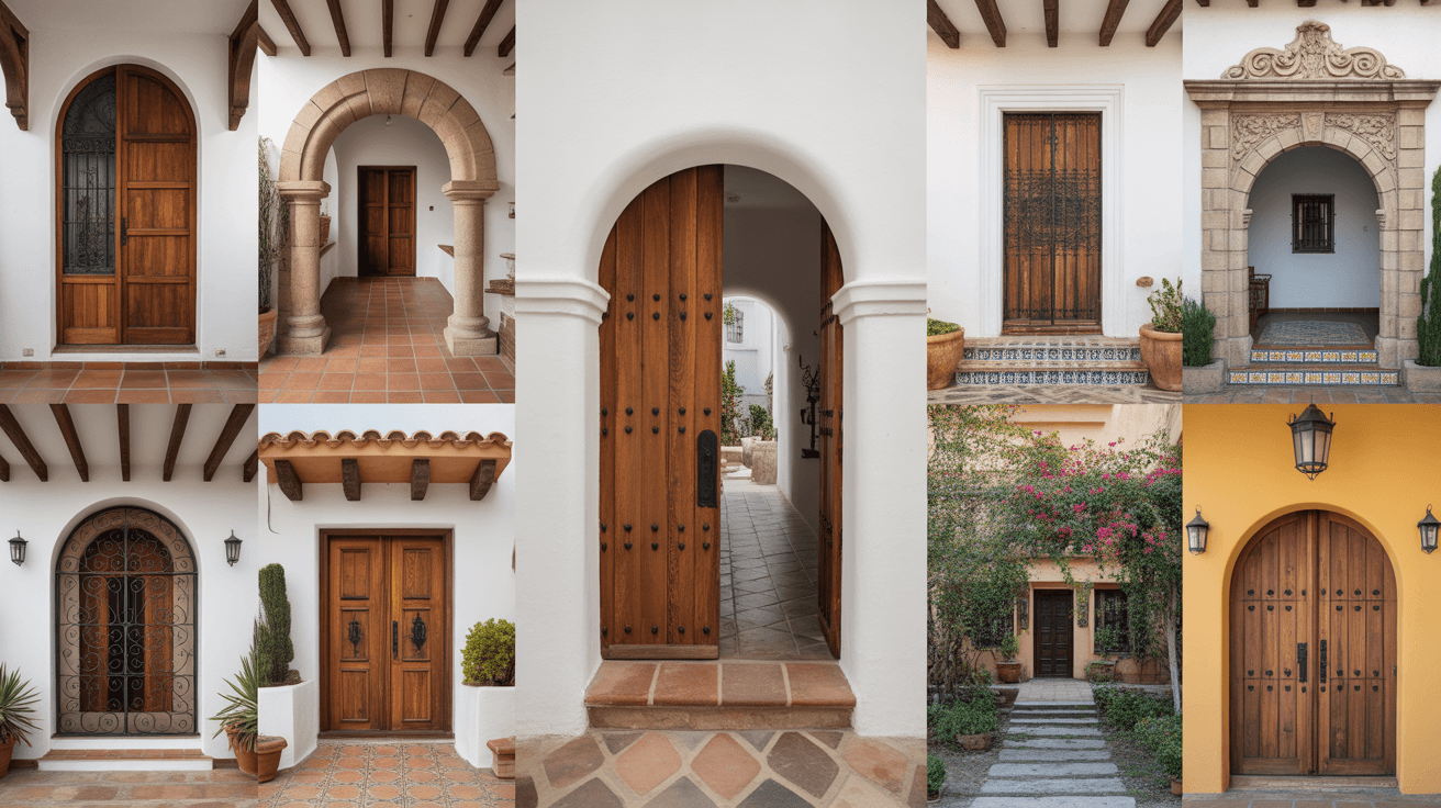 24 Bold Hacienda Style Entryways That Impress Instantly