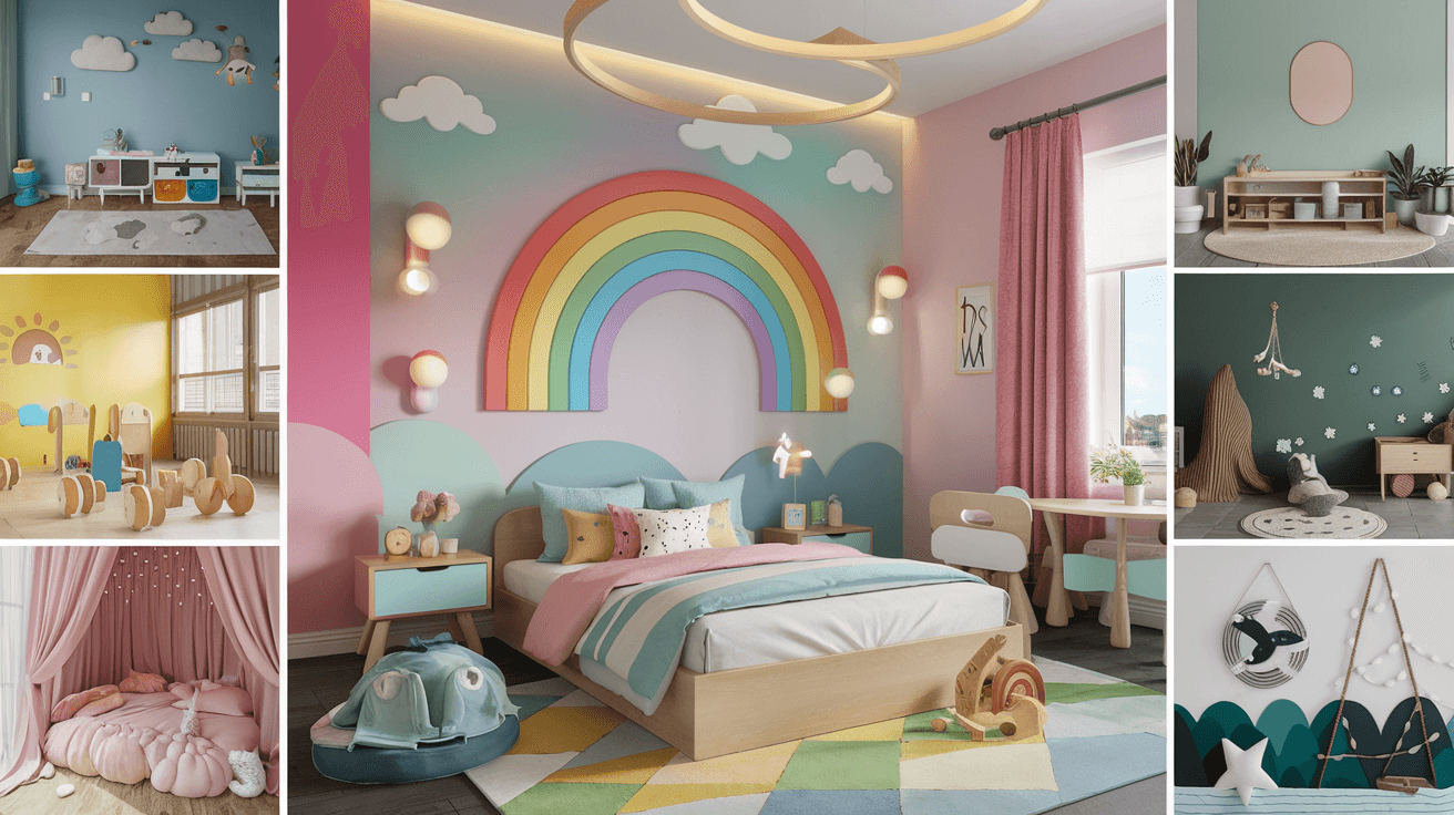22 Creative Colorful Kids Room Ideas for Happy Homes