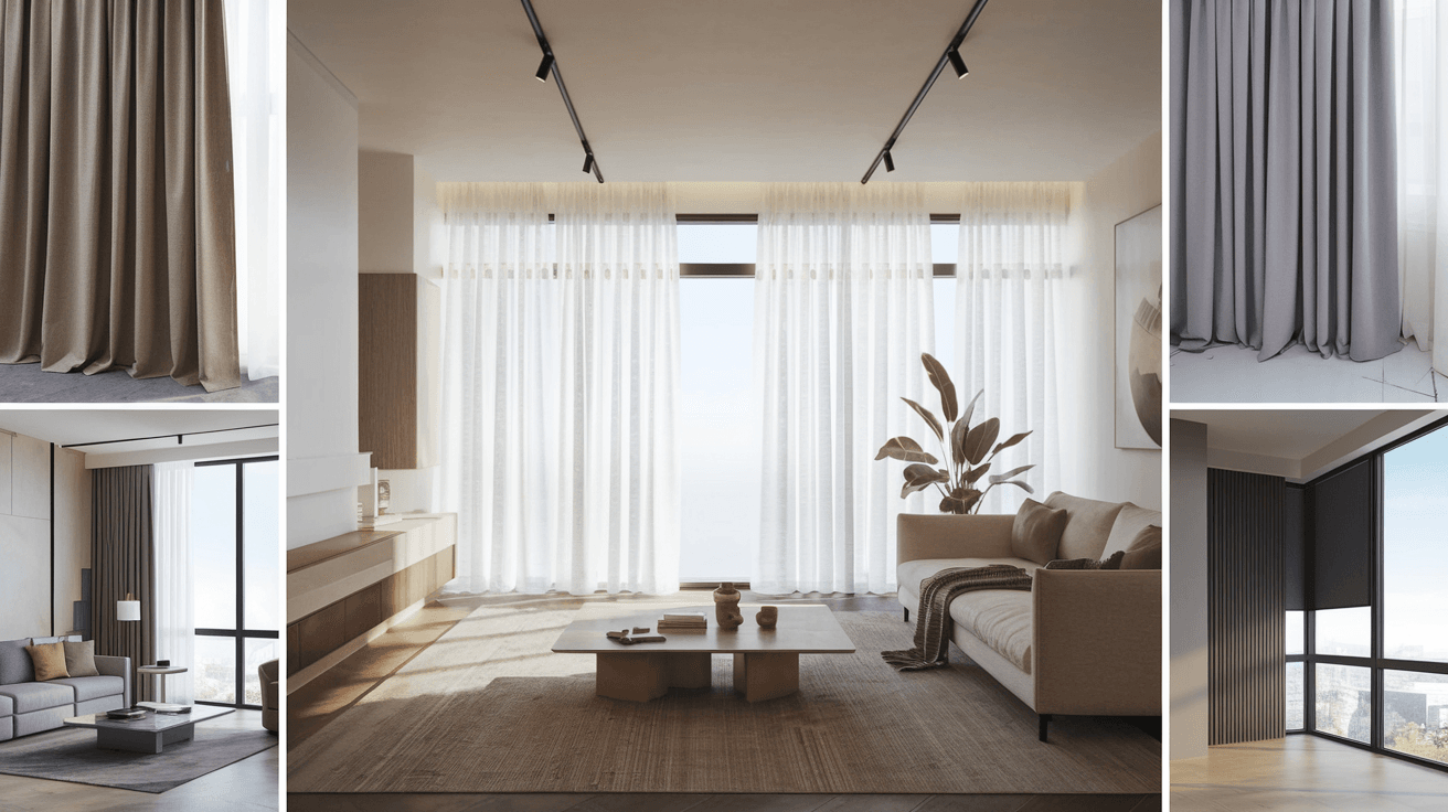 22 Minimalist Living Room Curtain Ideas for Modern Homes