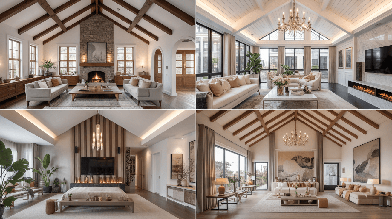 22 Vaulted Ceiling Living Room Ideas to Elevate Your Space