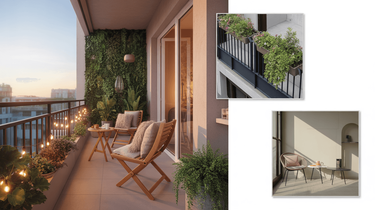22 Small Balcony Ideas for Stylish Space Optimization