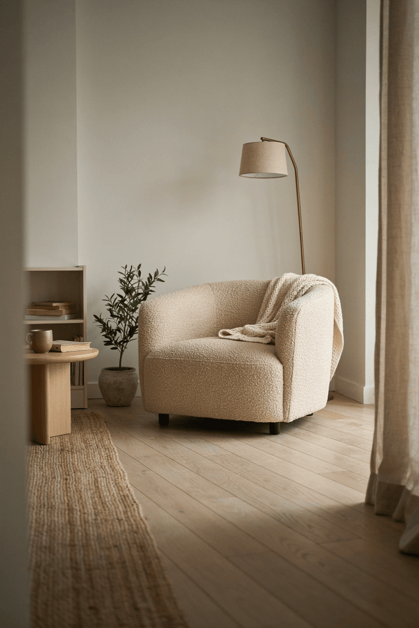 Corner Reading Nook – home decor idea