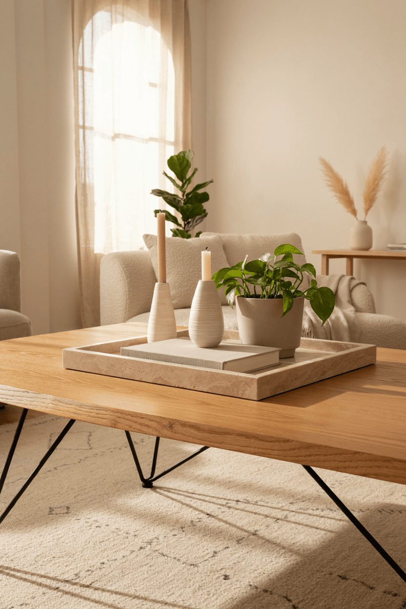 Coffee Table Tray Decor – home decor idea