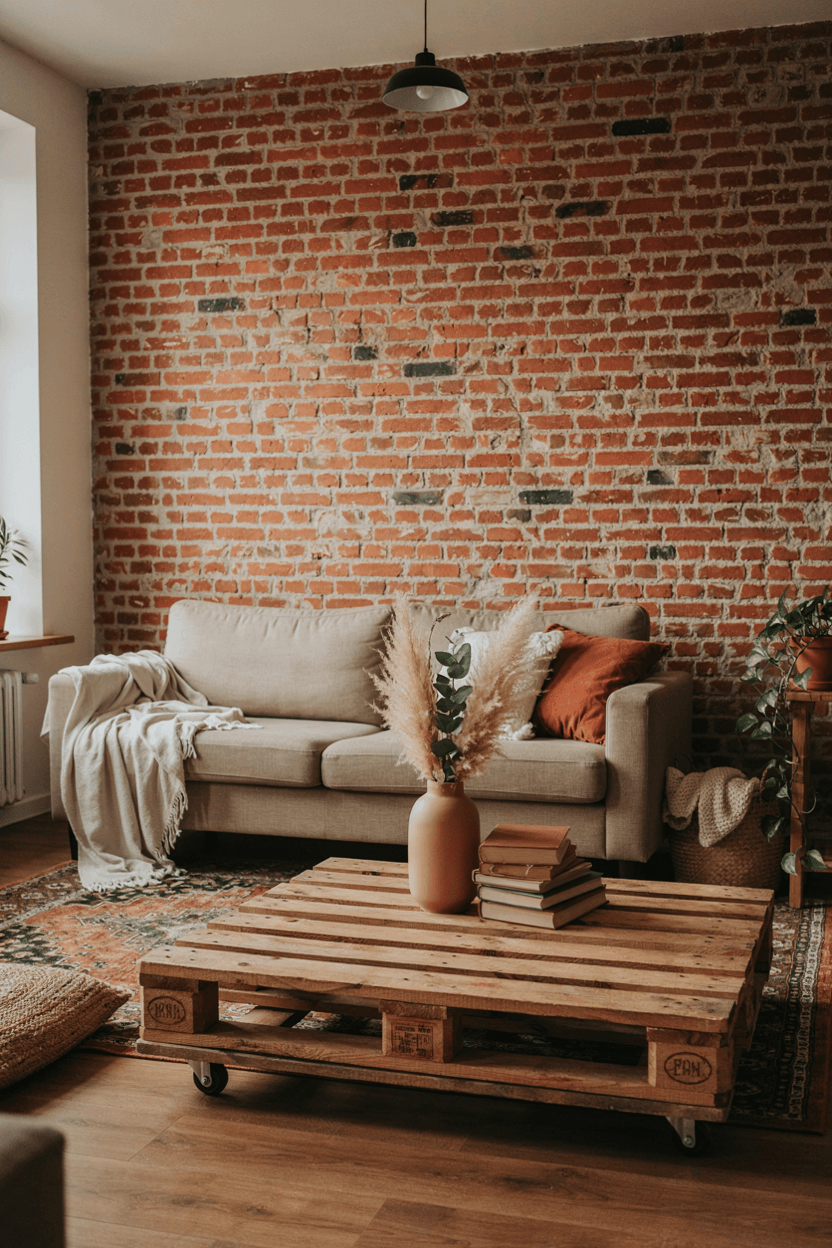 Wood Pallet Coffee Table – home decor idea