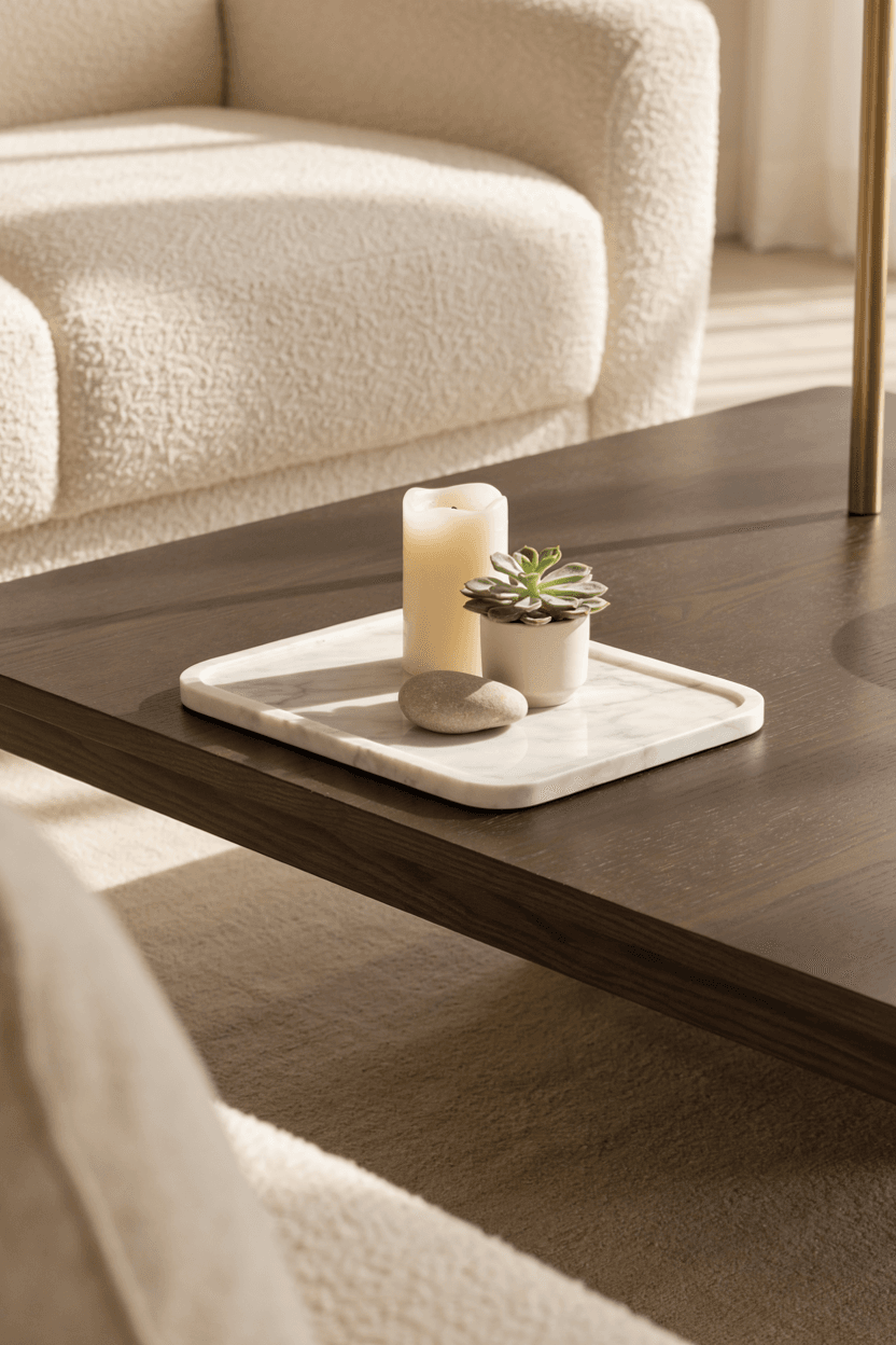 Marble Tray Decor – home decor idea