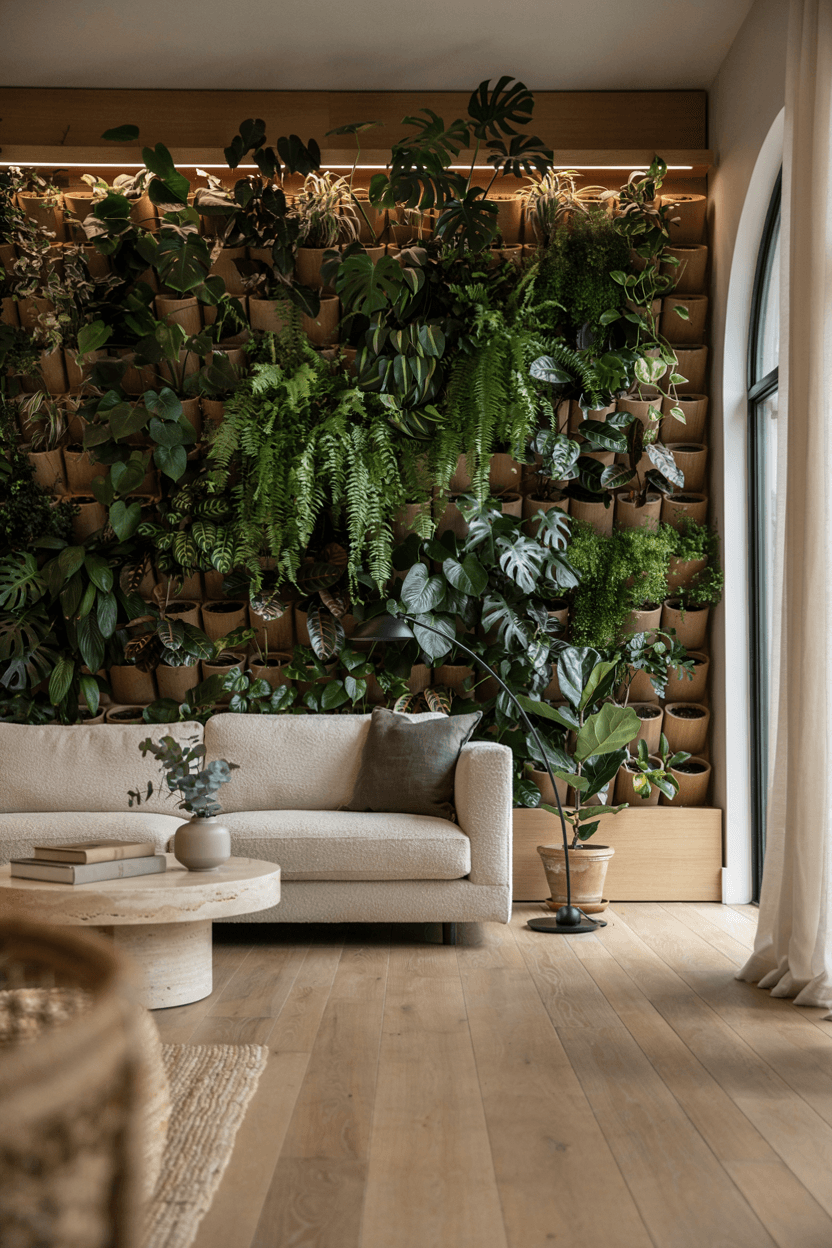 Vertical Garden Wall Shelf – home decor idea