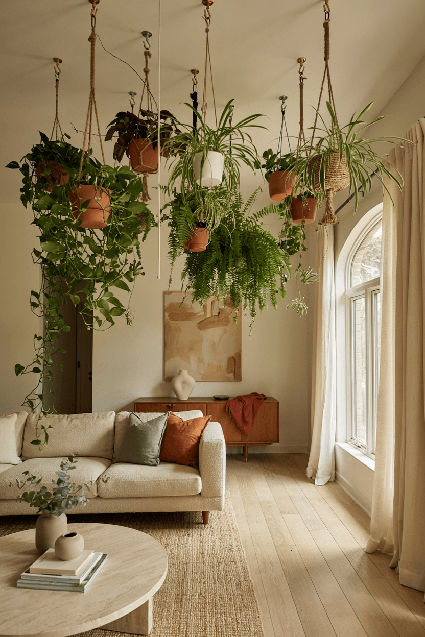 Hanging Plant Cluster – home decor idea