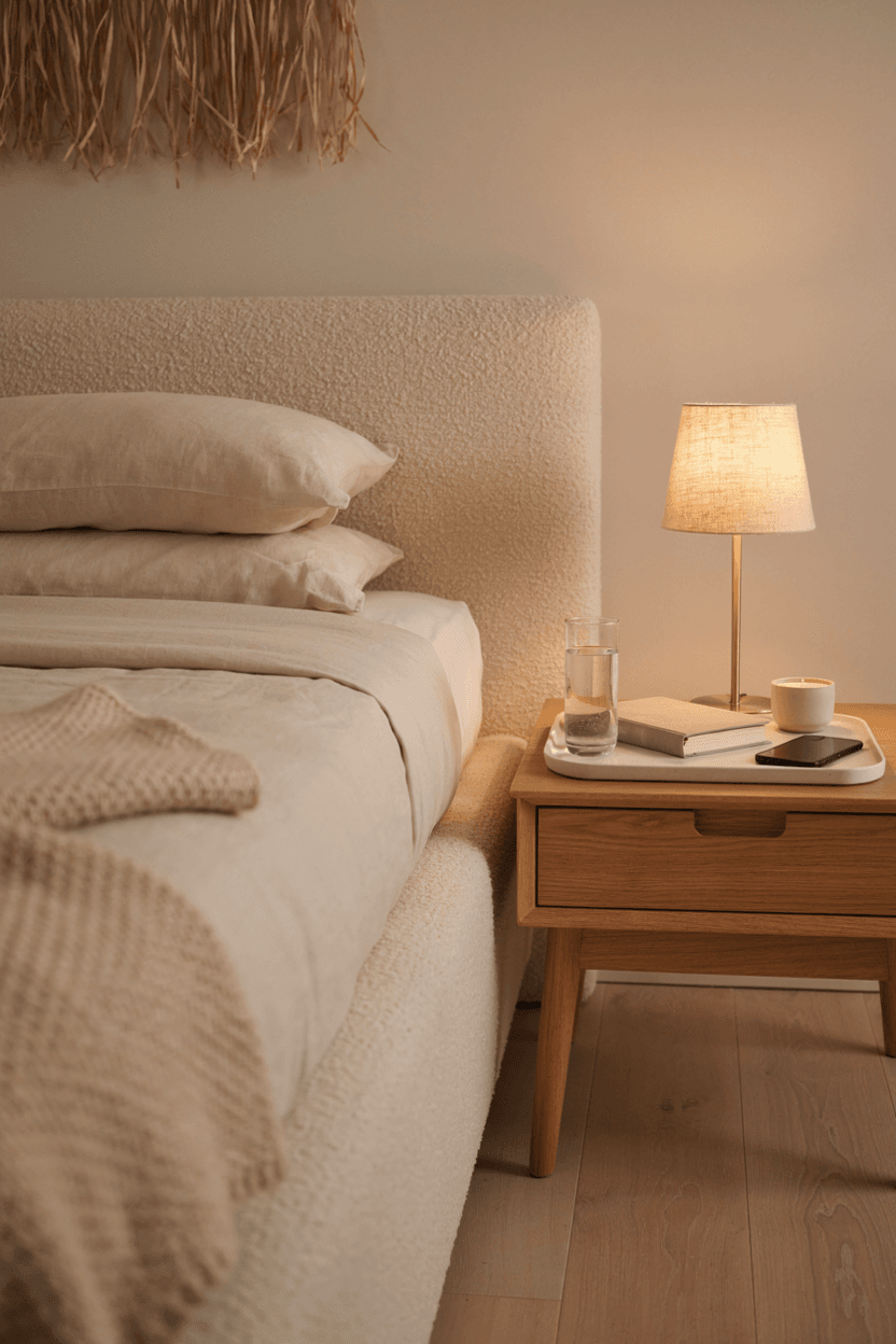 Nightstand Tray Decor – home decor idea