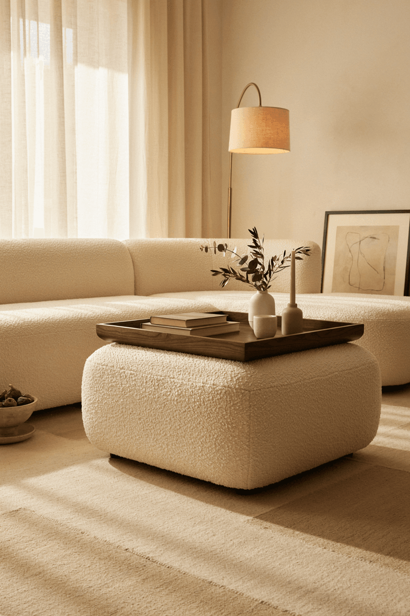 Ottoman Tray Decor – home decor idea