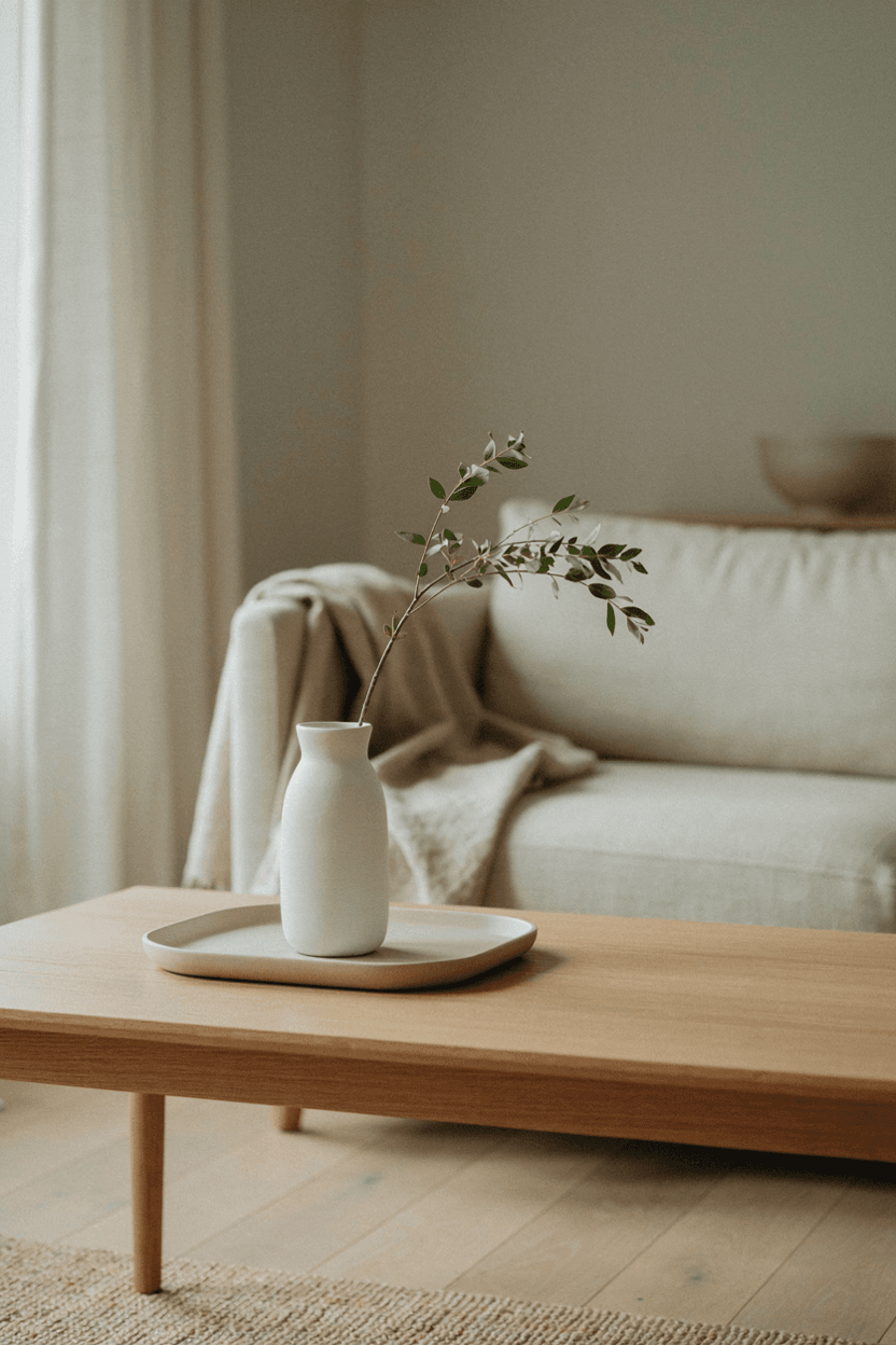 Minimalist Tray Decor – home decor idea