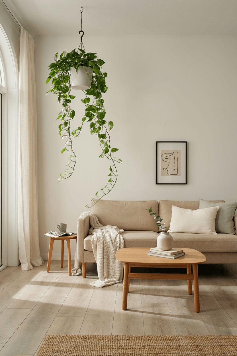 Trailing Pothos Hanging Plant – home decor idea