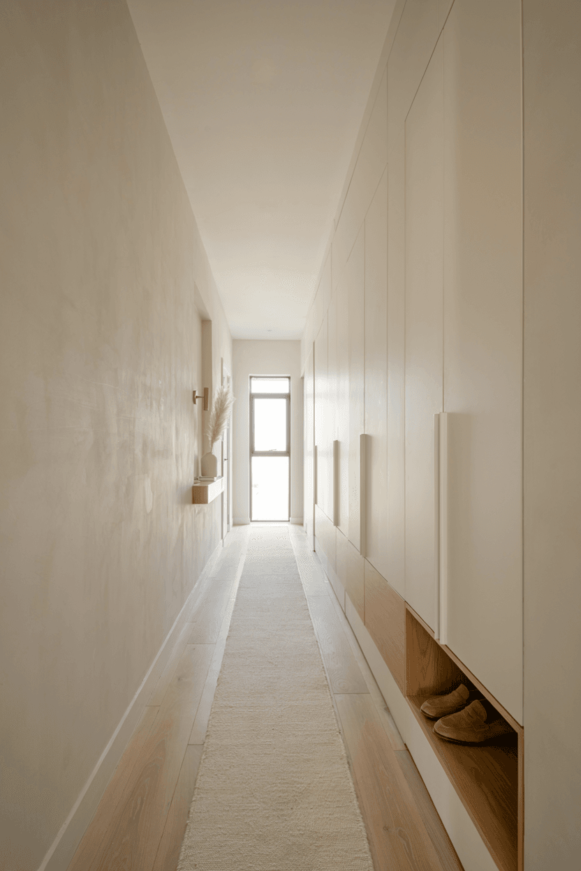 Built-In Hallway Cupboard – home decor idea