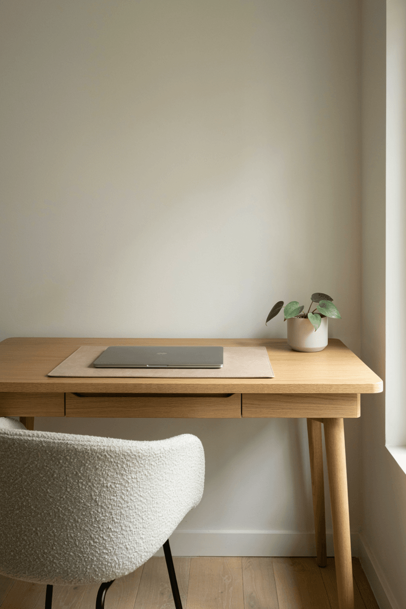 Minimalist Desk Setup – home decor idea