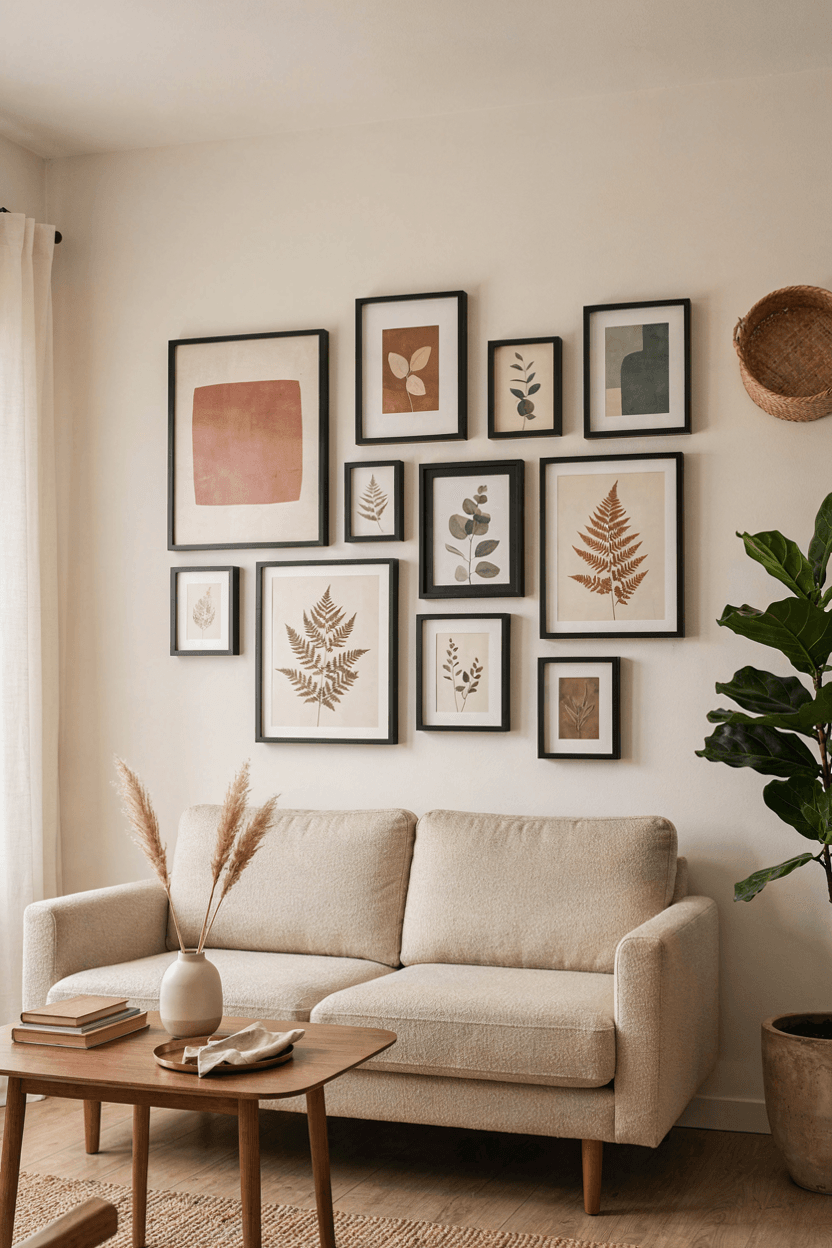 Create a Gallery Wall – home decor idea