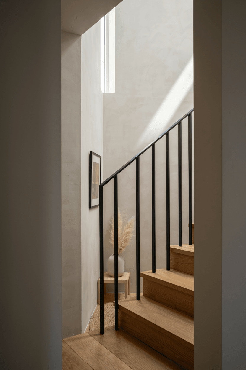 Modern Black Metal Railings – home decor idea