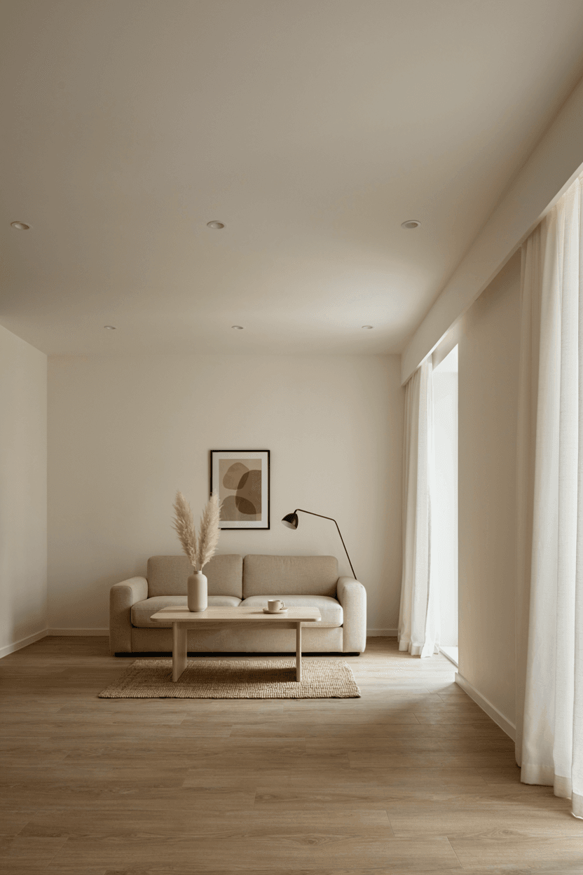 Simple Flat False Ceiling – home decor idea
