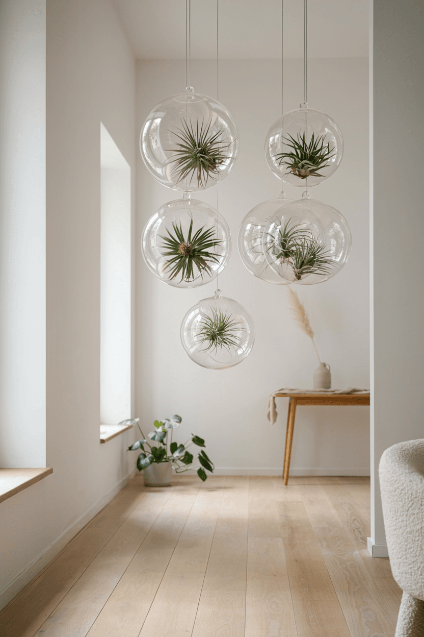 Air Plant Hanging Display – home decor idea