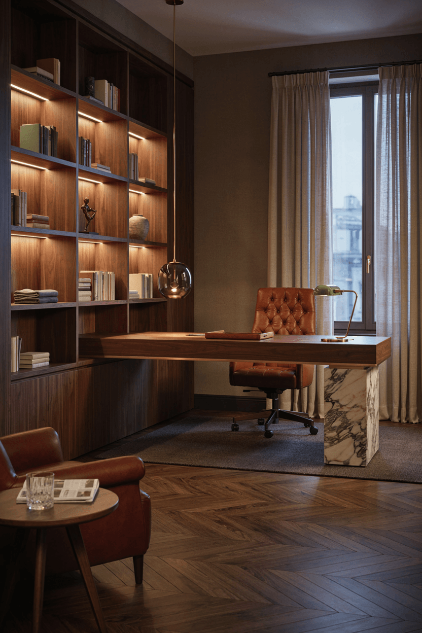 Luxury Executive Office – home decor idea