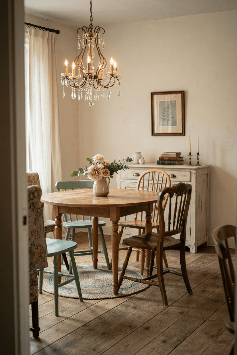 Vintage Chandelier – home decor idea