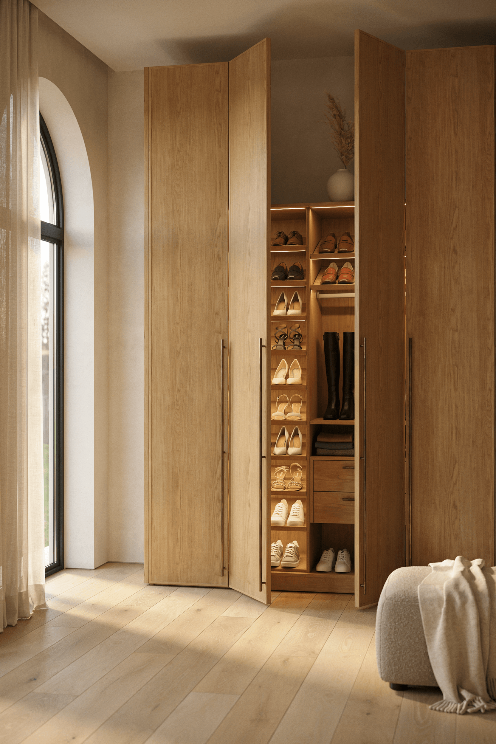 Tall Shoe Wardrobe – home decor idea