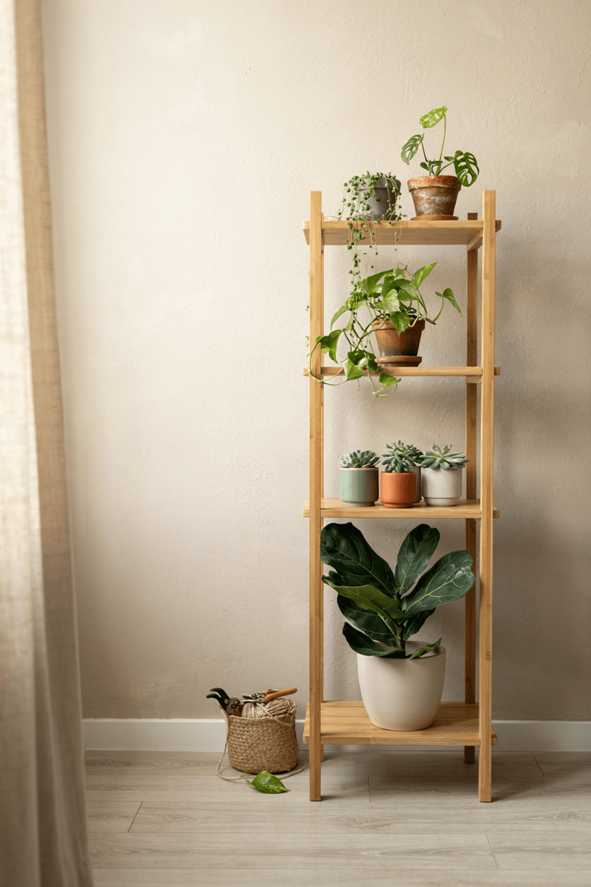 Tiered Plant Stand Shelf – home decor idea