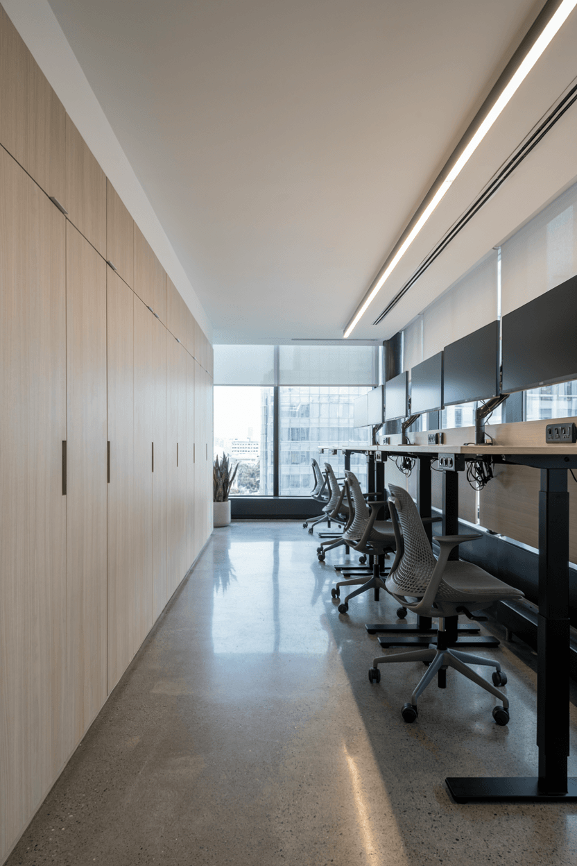 Hot Desking Modern Office – home decor idea