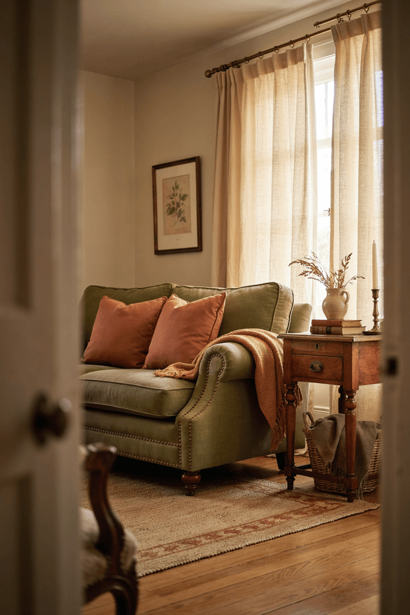 Warm Earthy Color Palette – home decor idea