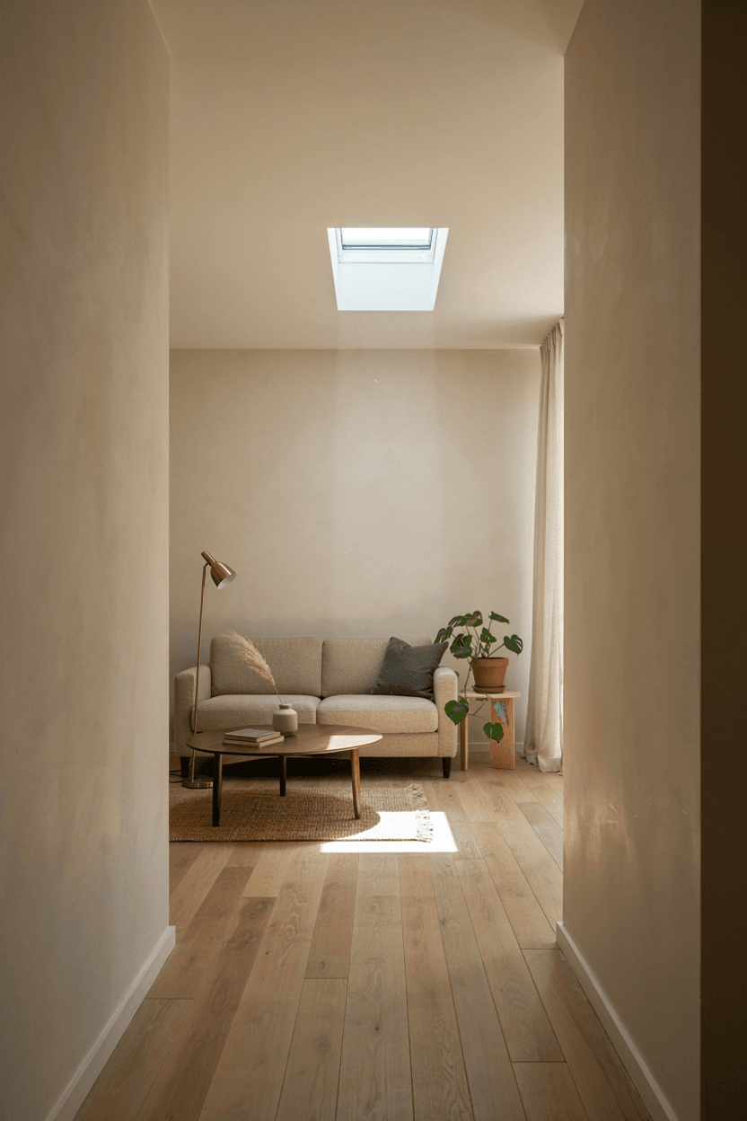 Ceiling with Skylight – home decor idea