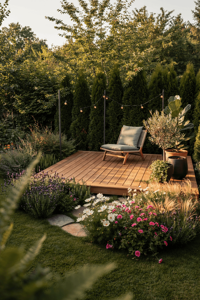 Garden Deck Design – home decor idea
