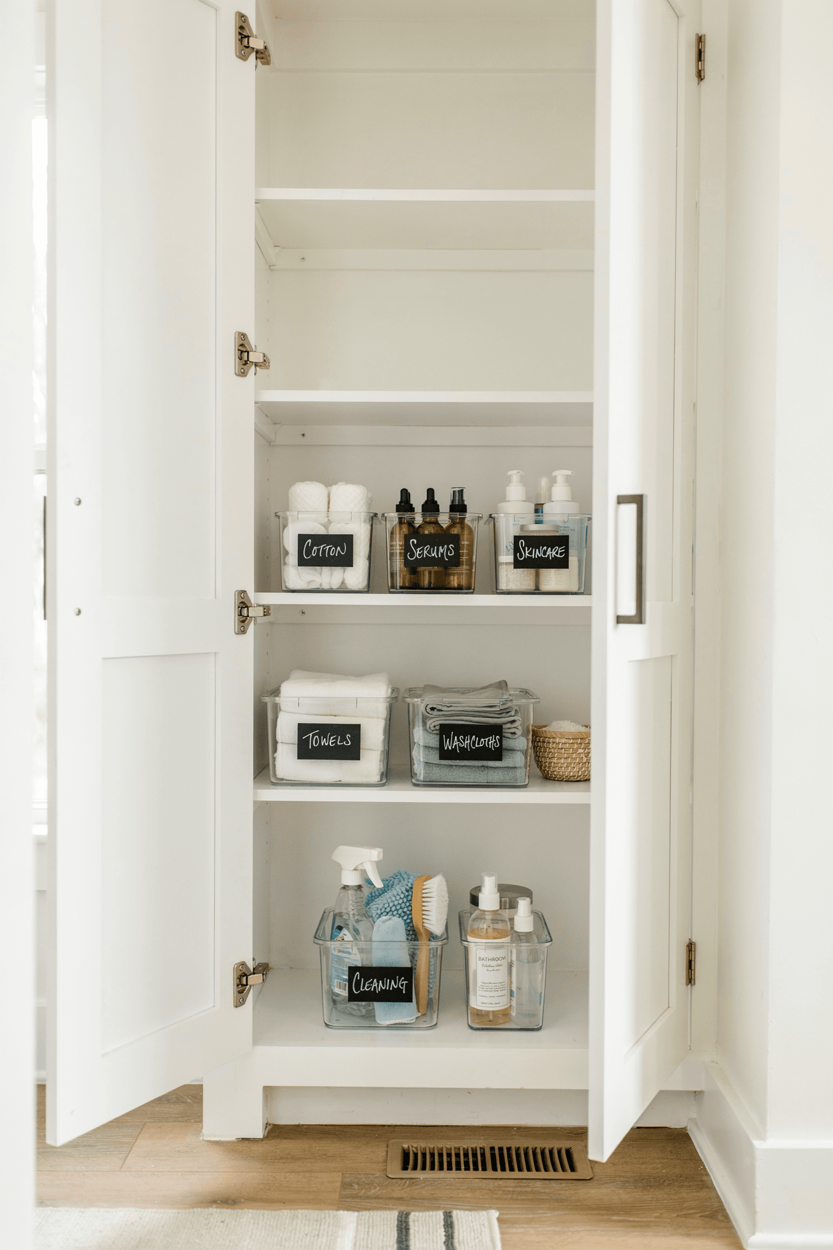 Stackable Storage Bins – home decor idea