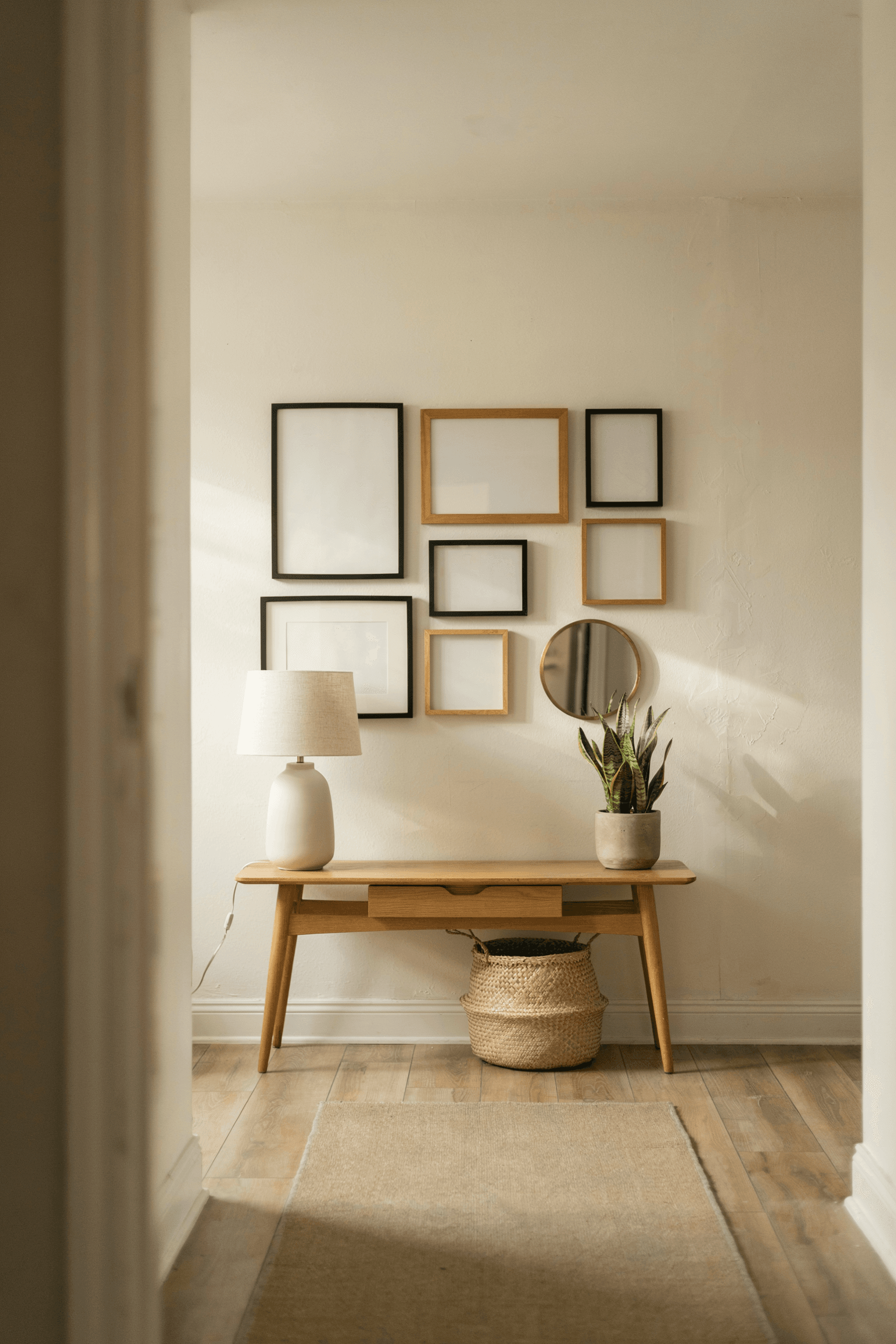 Foyer with Gallery Wall – home decor idea
