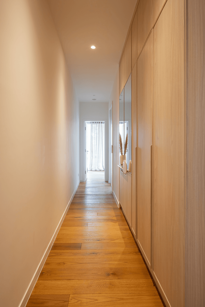 Narrow Hallway Cabinet – home decor idea