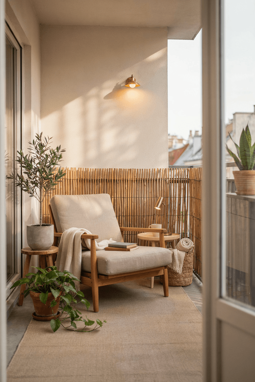 Balcony Reading Corner Decor – home decor idea