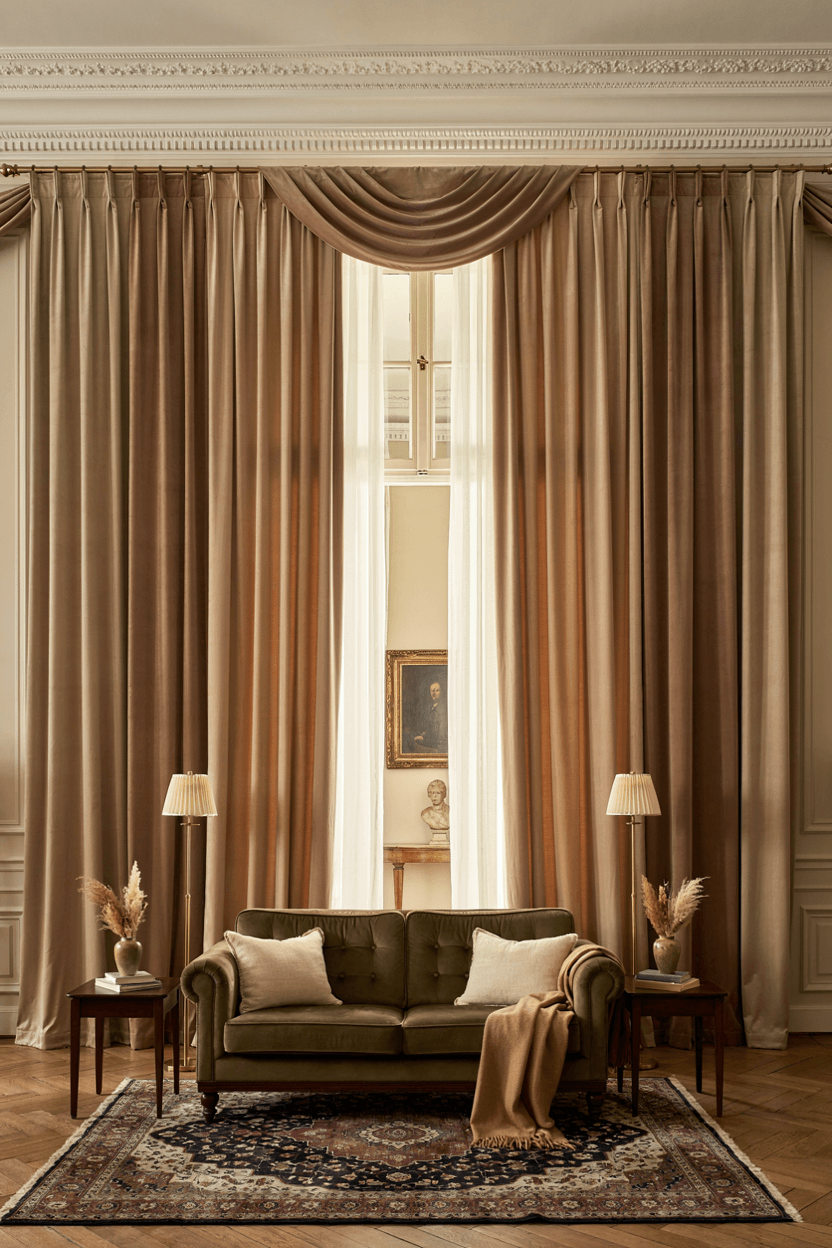 Formal Curtains and Drapes – home decor idea