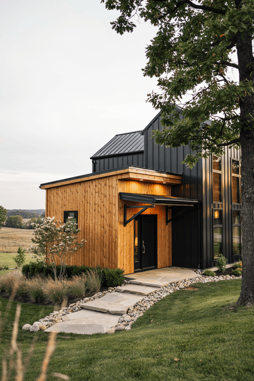 Barndominium with Guest Quarters – home decor idea