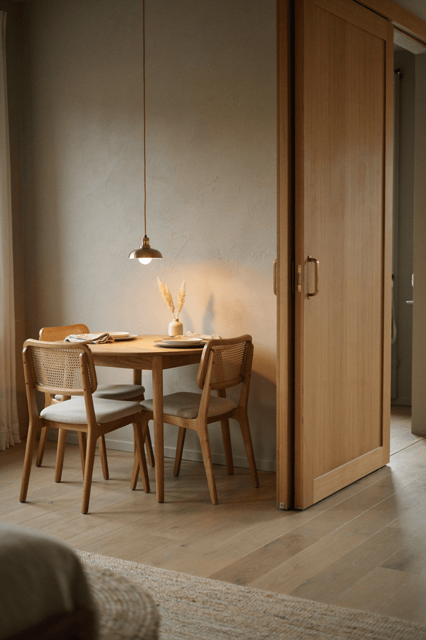 Wooden Panel Sliding Door Design – home decor idea