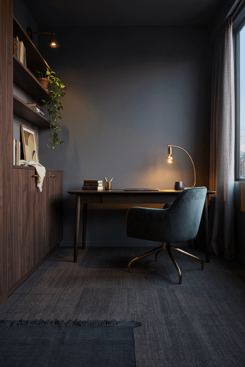 Dark and Moody Interior – home decor idea