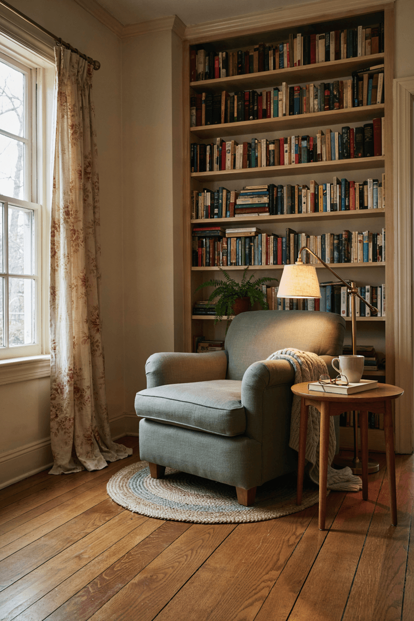 Cozy Reading Nook – home decor idea