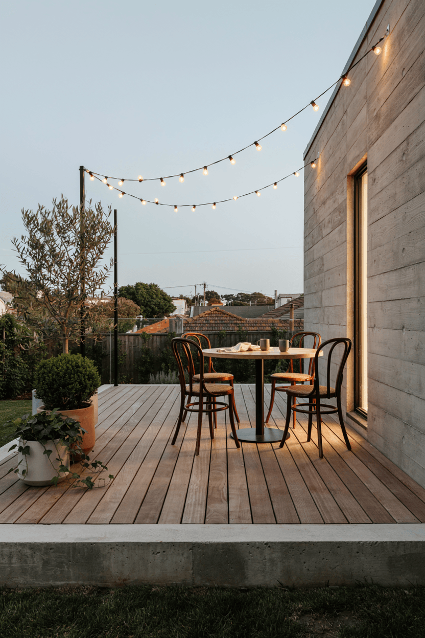 Outdoor Dining Deck Design – home decor idea