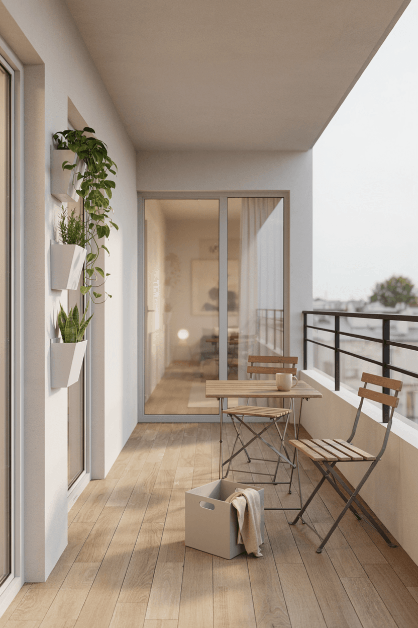 Compact Folding Furniture Balcony Decor – home decor idea