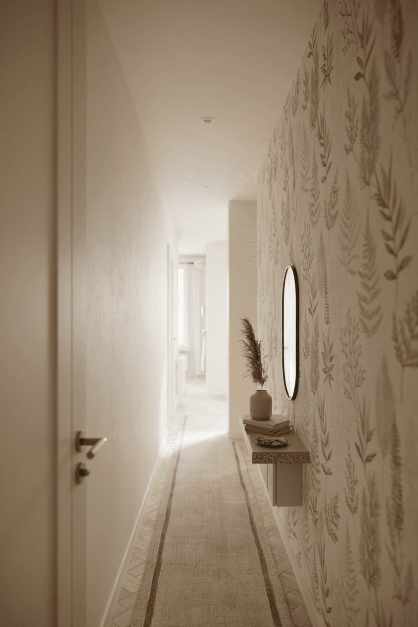 Wallpaper Accent Wall – home decor idea