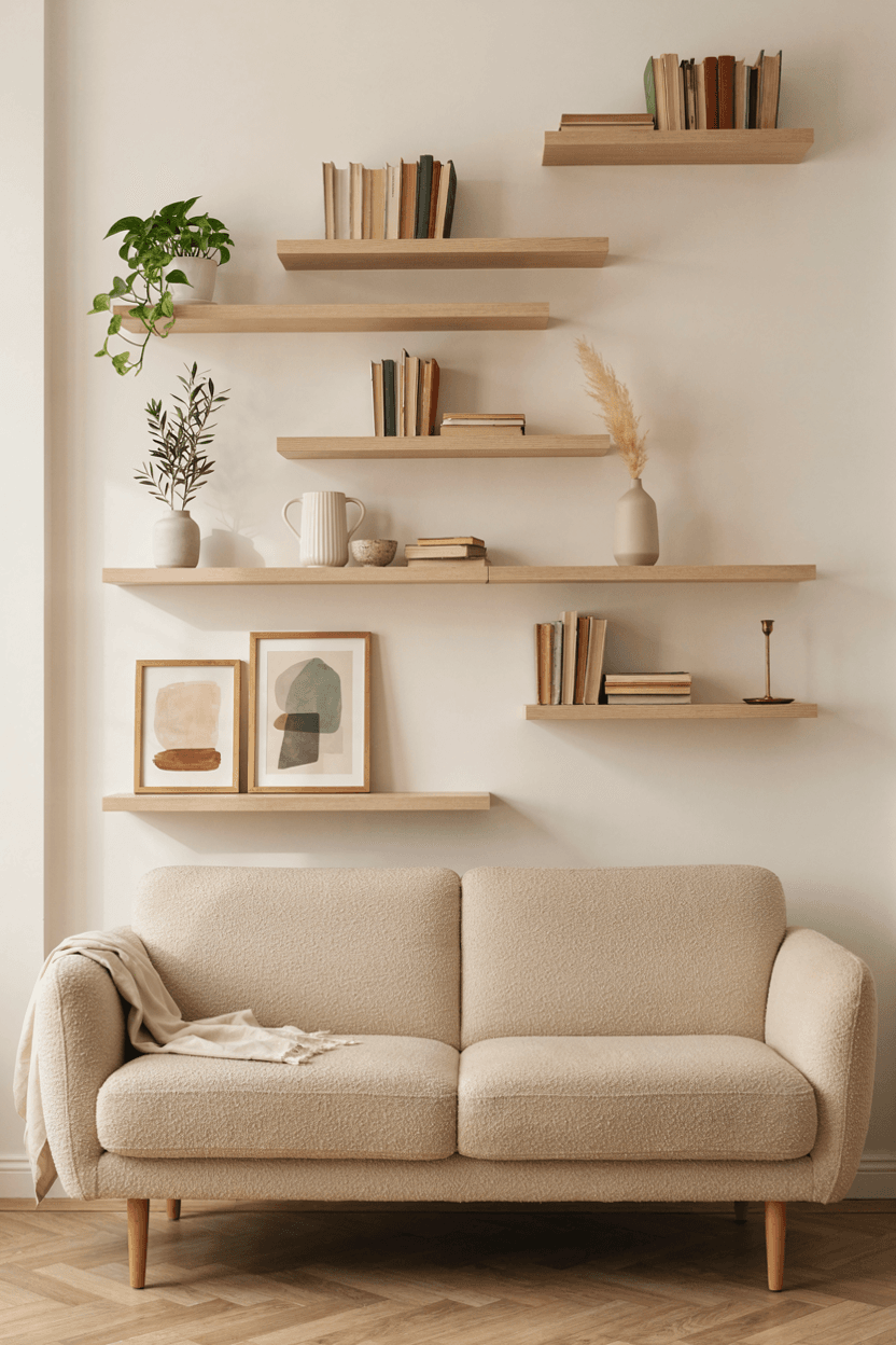 Use Shelving as Decor – home decor idea